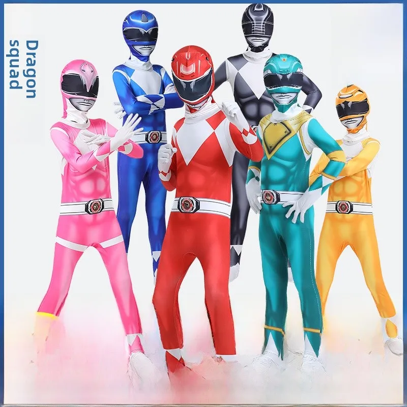 

Костюм динозавра-воина Т-Рекса: полноразмерный комбинезон, костюм белого тигра, облегающий боди-костюм для Хэллоуина