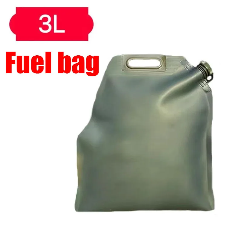 3L Fuel Container Oil Bag Bladder Foldable Liquid Storage Fuel Tank Bag Long Trip Fuel Container for Motorcycle Car Oil