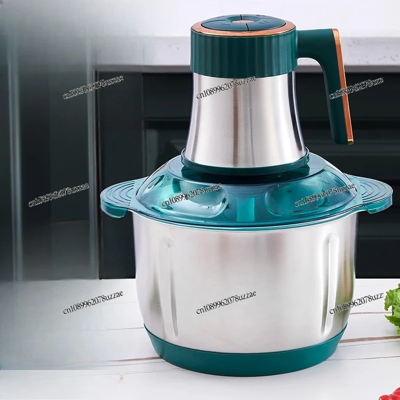 

Lift Meat Grinder Household Grinder Stir Stainless Steel Electric Filling Machine Beat and Garlic, Stir and Shred