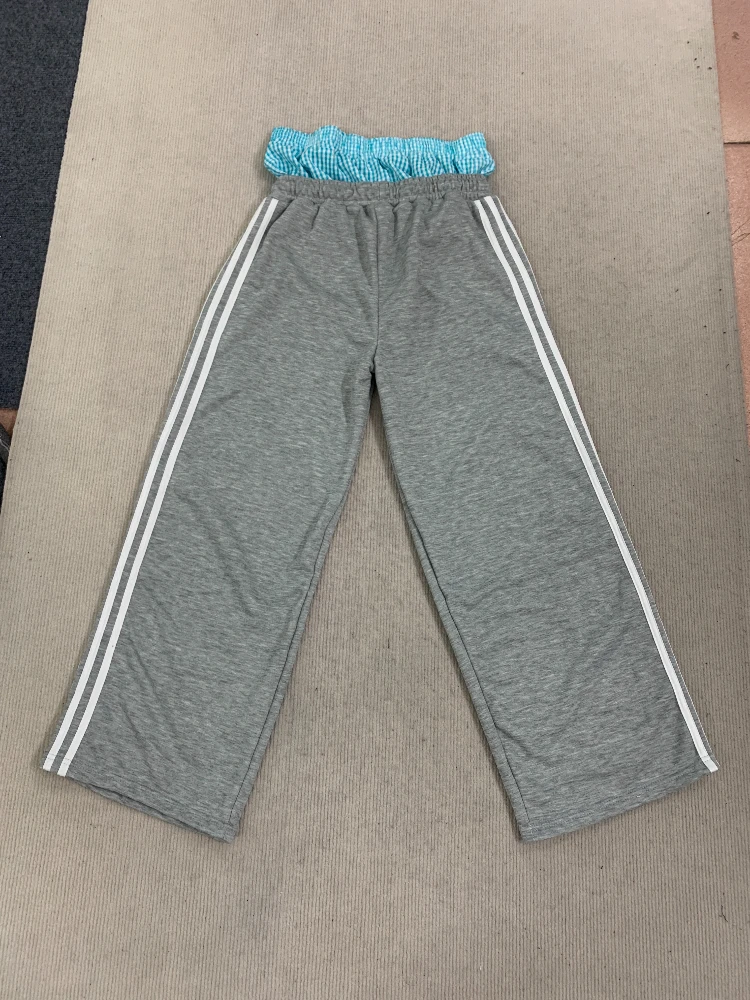 2025 Y2K Hip Hop Street Double Head Casual Sports Pants High Street Fashion Personality Versatile Pants Ins