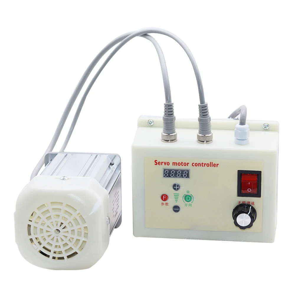 Imagem -06 - sem Escova Servo Motor Control Grupo Ajuste de Velocidade Correia Lixadeira Máquinas para Trabalhar Madeira Torno 550w 750w 1100w 220v 110v Botão