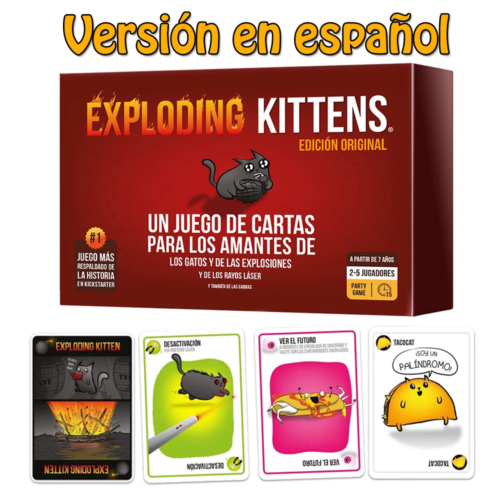 Yavru kedilerin explodedolu Juego de gatitos explotantes, fiesta Comuniles ve amigables con la familia, juegos de