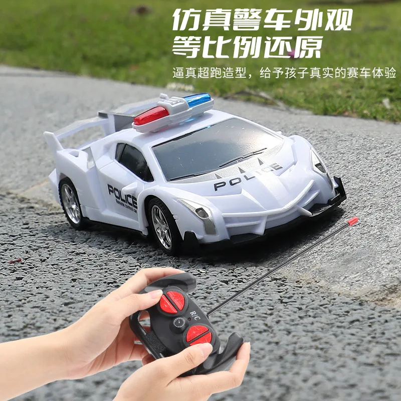 1/24 Rc Police Car Electric Cop Car Toys Remote Control Vehicles Toys For Kids Rc Toys Car Children Birthday Gift