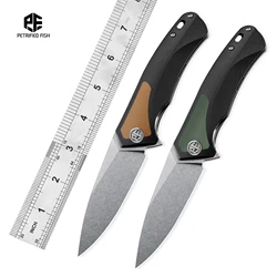 Nóż składany dla mężczyzn 838 G10 z rękojeścią d2 Blade Outdoor Camping Fish Survival Hunting Pocketknives EDC Tool