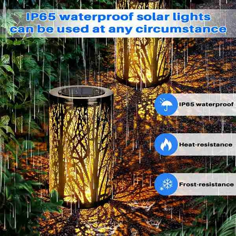 Big Solar Light Replacement Top For Outdoor Hanging Lanterns, More Powerful More Energy Efficient