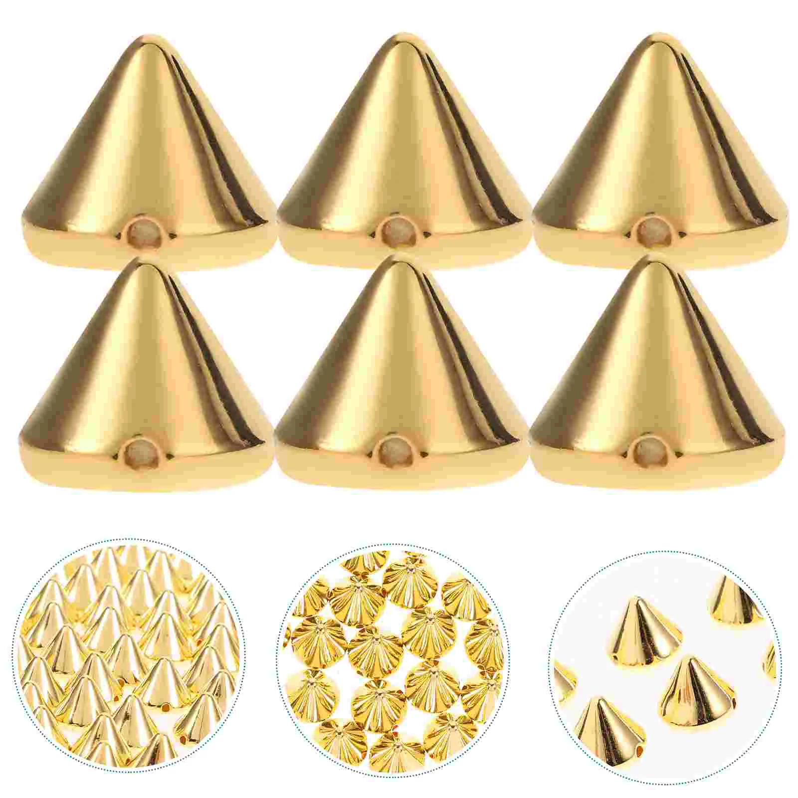 

100 Pcs Adjustable Jewelry Accessary Matte Garments Accessories DIY Spacer Beads