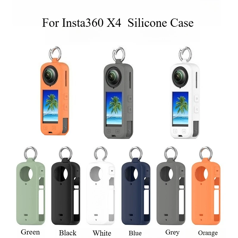 

For Insta360 X5 Portable Storage Case Insta360X4 Silicone Case X3 Camera Case