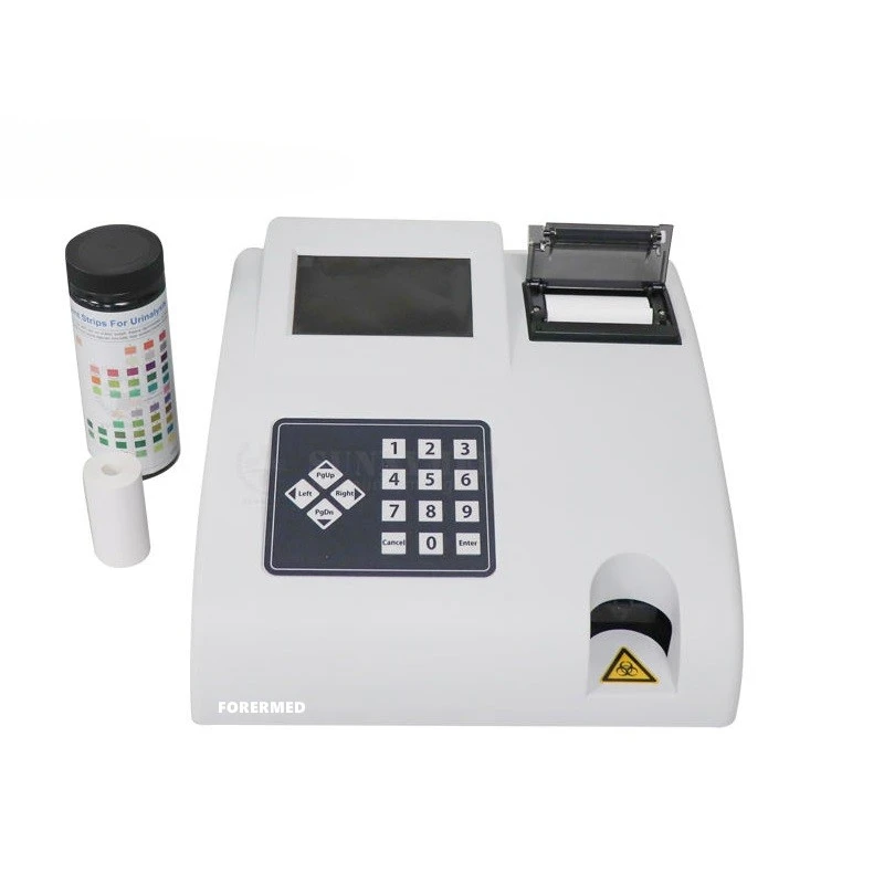 

Laboratory handheld veterinary urine analyzer clinical chemistry built-in printer strip reader