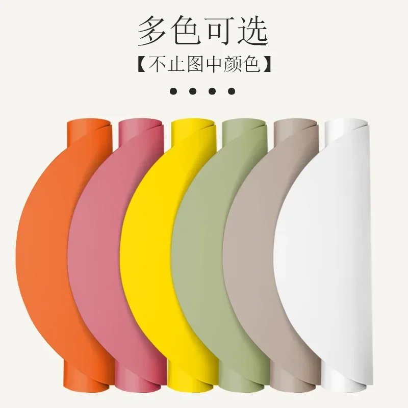 181 * 66 * 0.5Cm Semicircular PU Rubber Non-slip Shock Absorber Silent Mat Yoga Mat Sports Fitness Mat Special for Yoga Studio