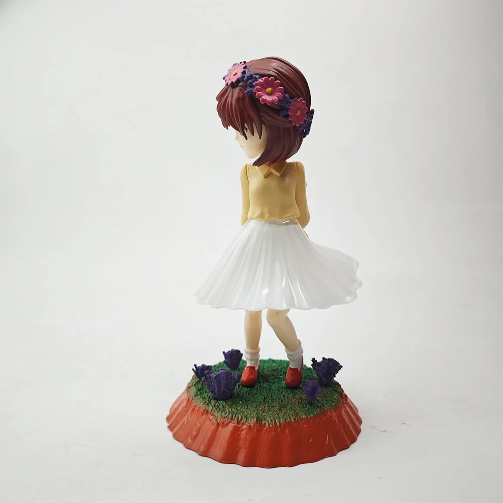 Looking back at the flower wreath, Haibara Ai Ming, Detective Conan, PVC model statues, gifts for girlfriends