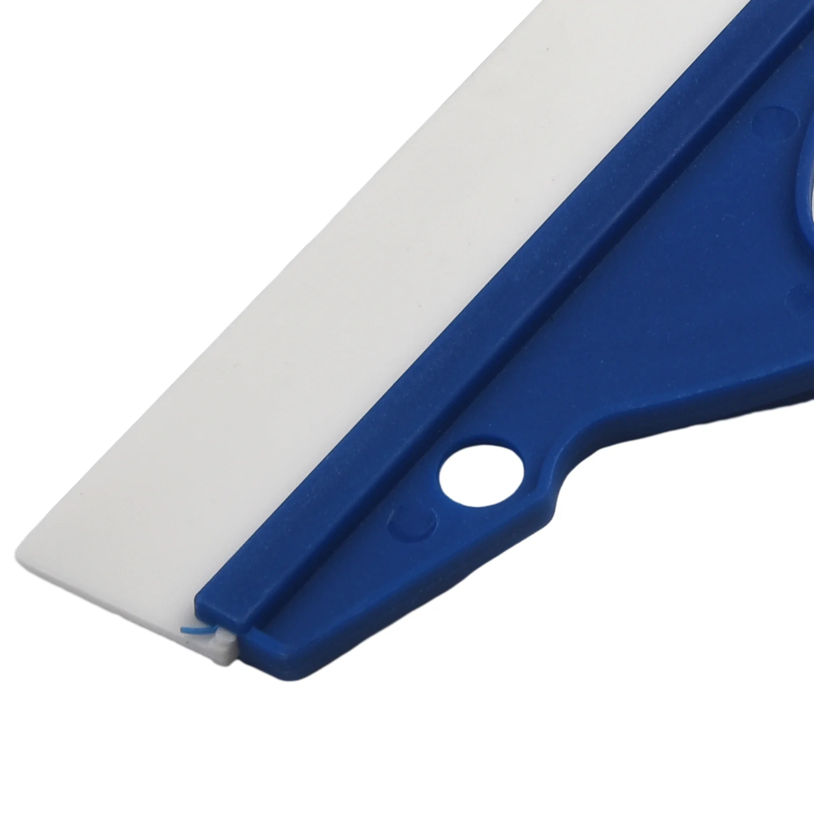 Wiper Glass Water Squeegee Alkali-resistant Anti-rust Blue Flexible Silicone 31*9.5cm / 12.2*3.74in Glass Shower