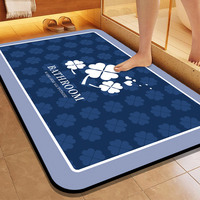 1 piece of diatomaceous earth kitchen mat, entrance floor mat, 1750g/m ² bathroom anti slip mat, bedroom small carpet