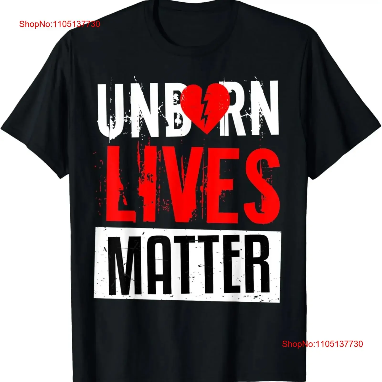 Pro Life Anti Abortion Ban Unborn Lives T Shirt vintage lavé vêtements de créateur homme polyvalent haut unisexe pour un usage quotidien