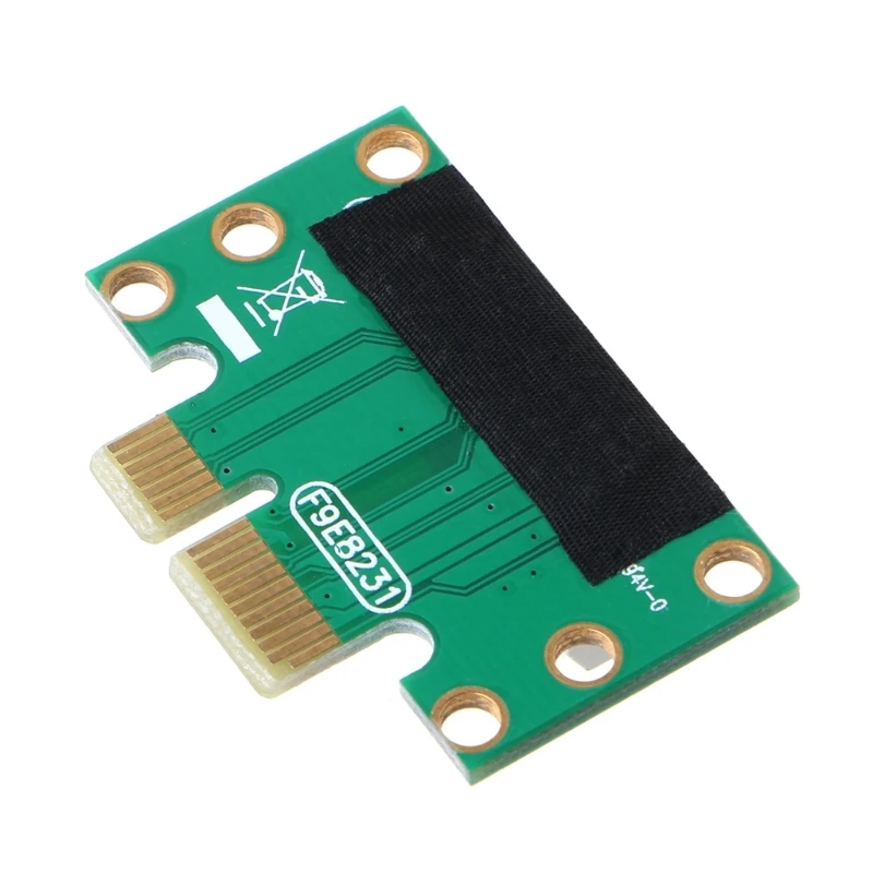 Computer PCI 1X rechtwinkliger 90-Grad-Adapter Riser-Karte 1U-Konverter