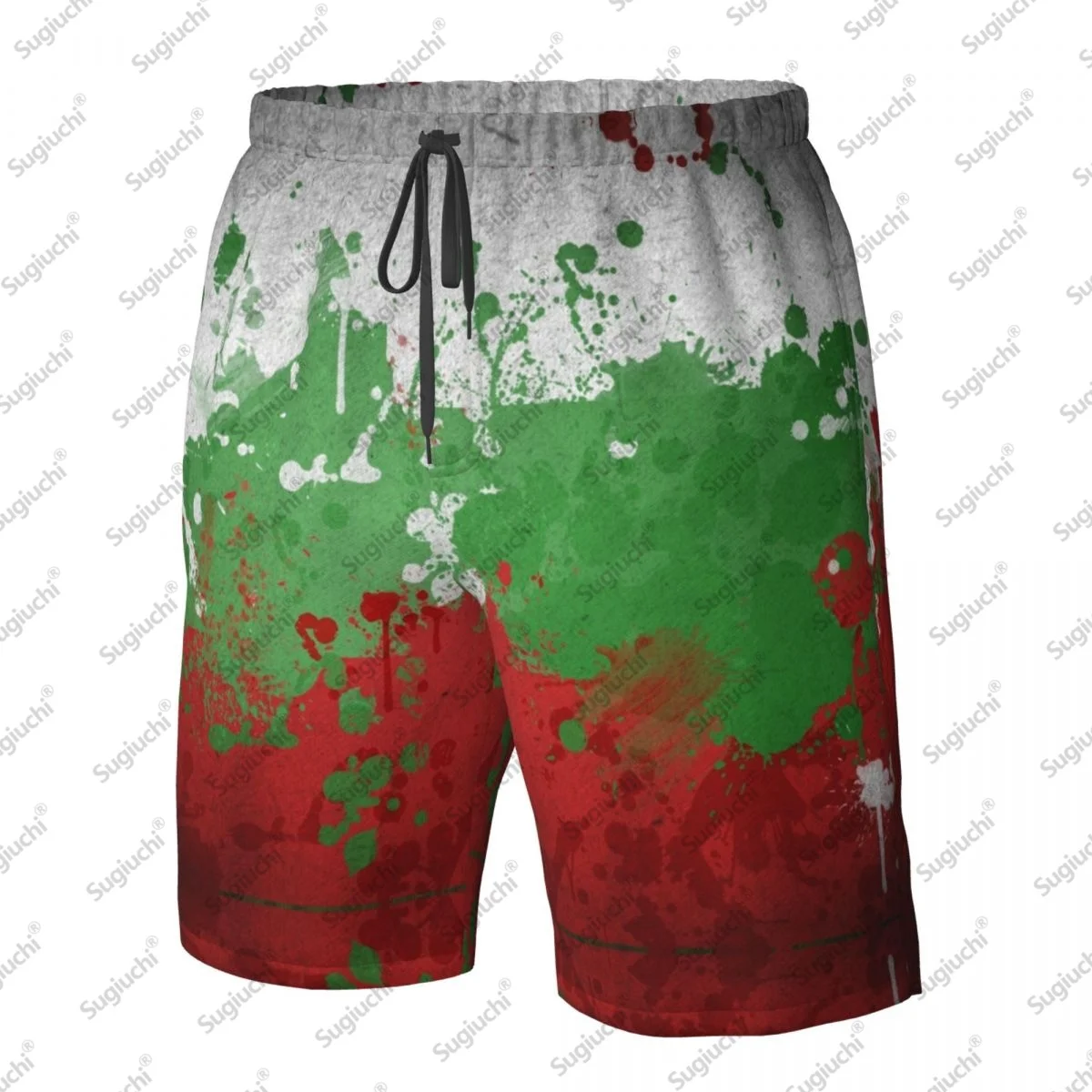 2025 Vintage Bulgaria Flag Mens Swim Trunks Qucik Dry Board Beach Shorts Bathing Suit for Men Boardshorts Lightweight
