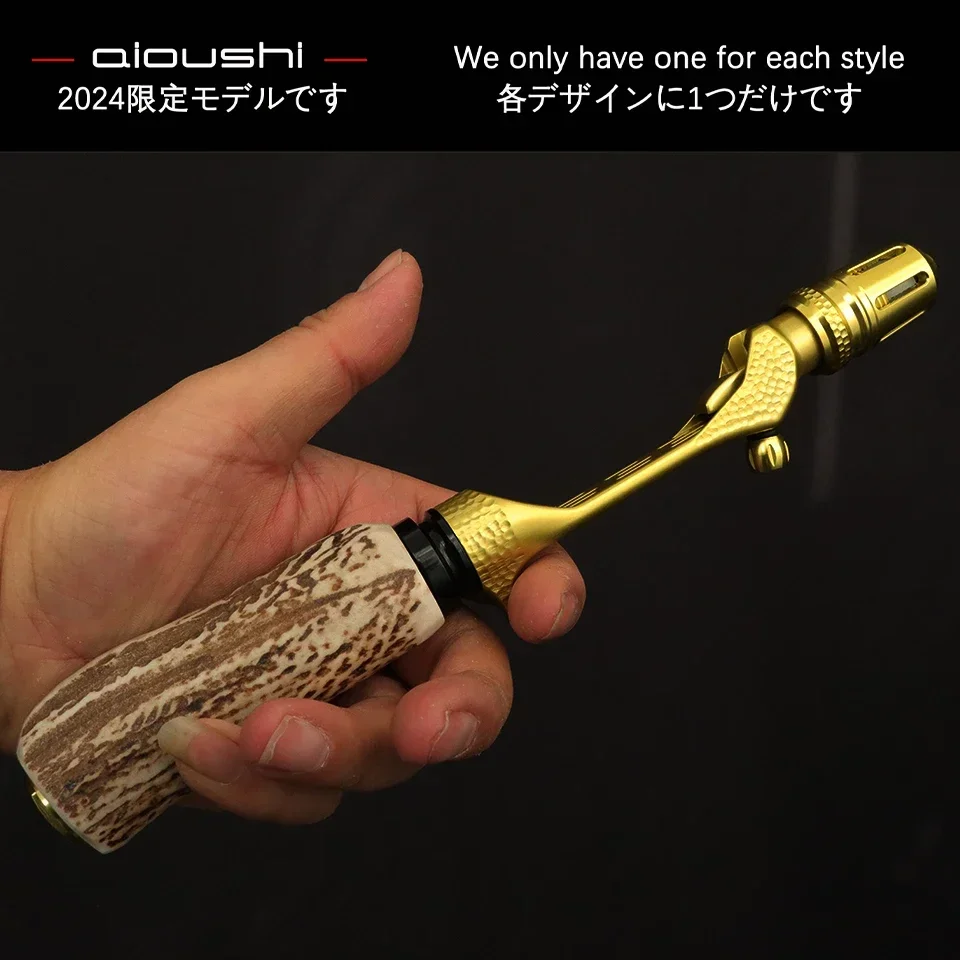 AIOUSHI Limited edition CNC antler handles, handmade with only one of each