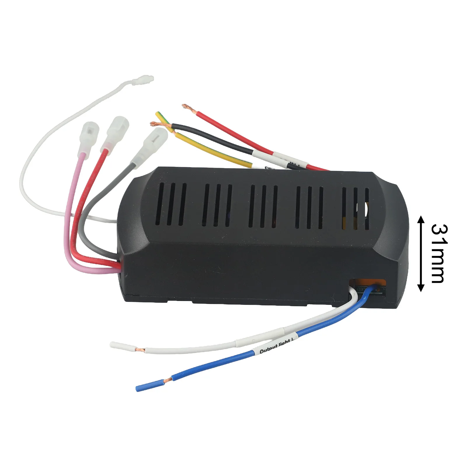 

Потолочный вентилятор Управление освещением 6-скоростной вентилятор Дистанционное управление для гостиной Большое расстояние управления Пластиковый материал ПК Сильный сигнал