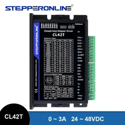 STEPPERONLINE Nema17 Closed Loop Stepper Driver 0-3.0A 24-48VDC Stepper Motor Driver CNC Controller for Nema 11,14,17 CL42T