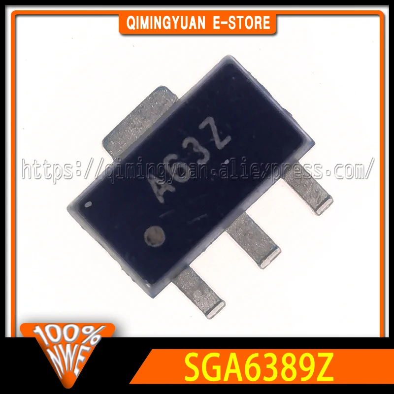 SiGe HBT MMIC Amplifier (Monolithic Microwave Integrated Circuit) SGA6389Z 5PCS~10PCS/LOT New original SGA6389Z A63Z SOT89