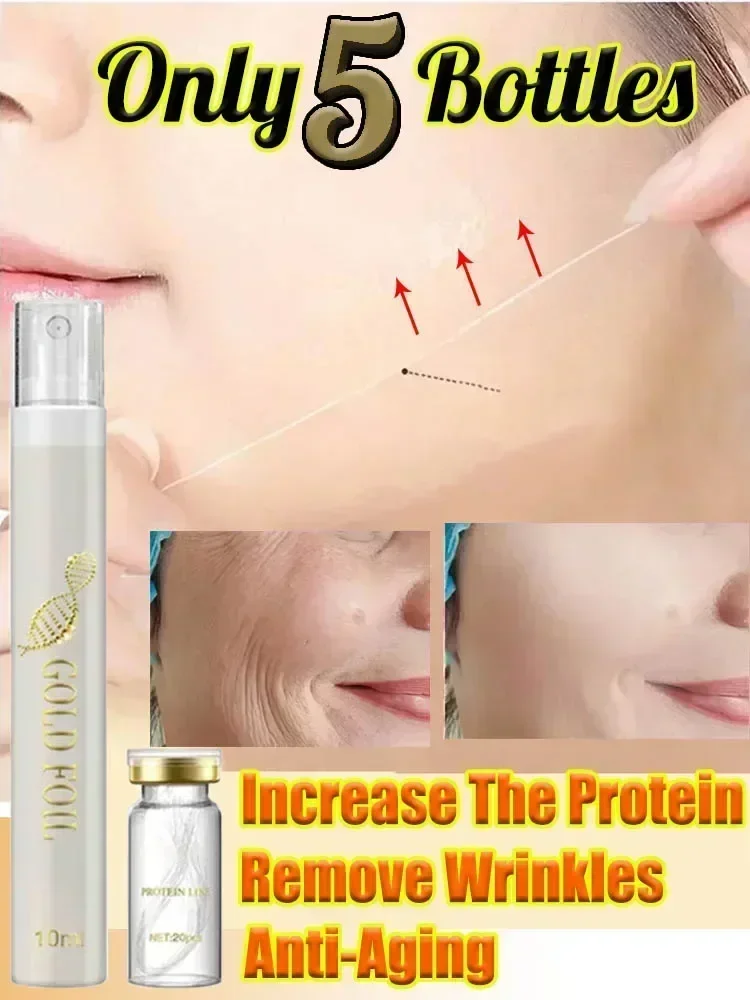 

Anti-Aging Facial Serum Protein Thread Lifting Kit Face Lift Firming Absorbable Collagen Wrinkle Remove Skin Care Essence