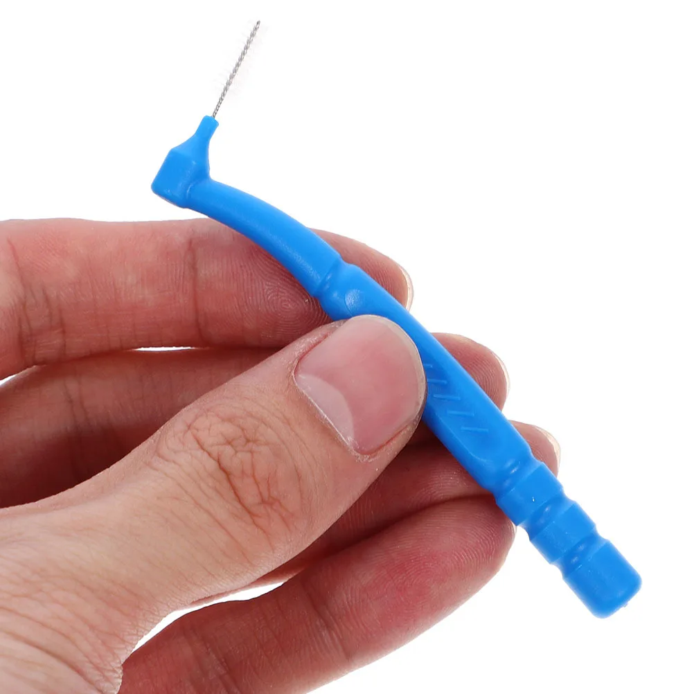 

30pcs Interdental Brushes Soft Tooth Cleaning Toothbrush for Braces Travel Family Use Lightweight Portable