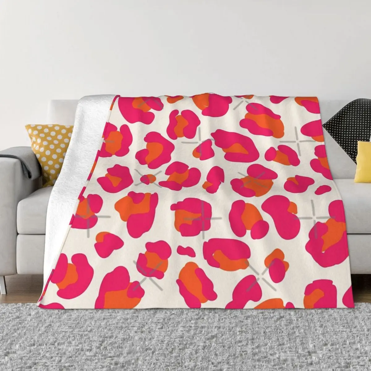 

Hot Pink And Orange Leopard Print Anime Blankets Blankets & Throws Blankets And Blankets Throw Blanket