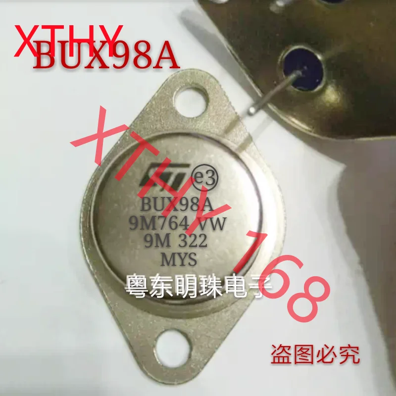 BUX98A BUX98C Componentes importados Ultrasónico especial TO-3 Cristal sellado en oro Alta potencia