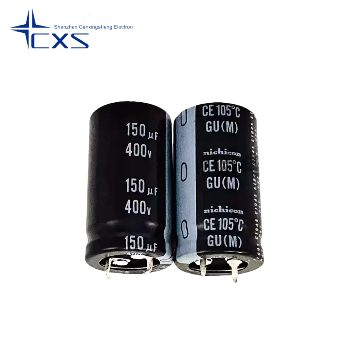 4pcs 400V150uf 18*35 Japan Nichicon Capacitor 150uf 400V Aluminum Electrolytic Capacitor