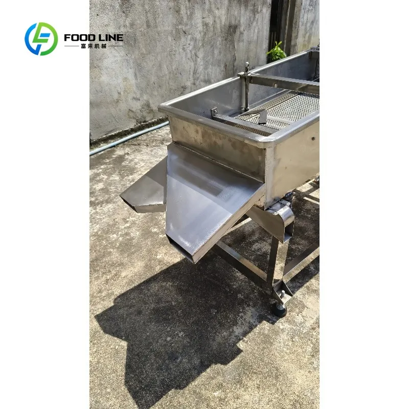 Customized Automatic Coco Bean High Frequency Linear Vibration Screening Machine 220V 300-500kg/h High Productivity