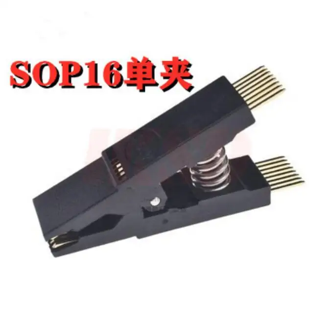 Pembongkaran alat Gratis uji penjepit SOP8/16 IC lebar dan sempit Burner