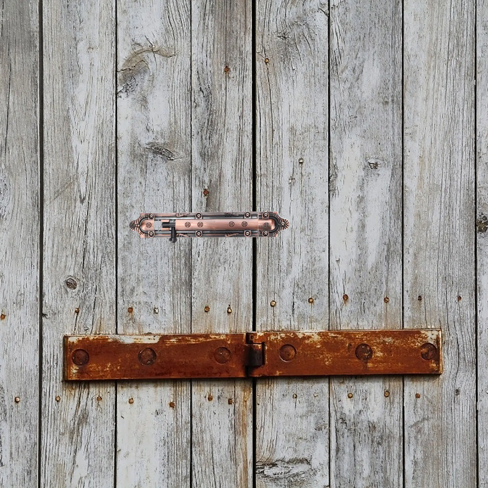 

1Pcs Zinc Alloy Vintage Door Bolt Latch Security Slide Lock for Sliding Doors Bathroom Gate Rust Resistant Security Latch Lock