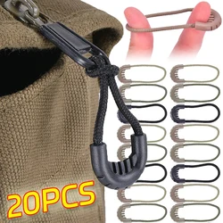 Bag Flexible Zipper Puller Backpack Convenient PVC Zip Schoolbag Multicolor Lightweight Zipper Head Portable Bag Accessories