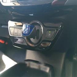 LHD RHD For Toyota Prius 2016 2017 2018 2019 Interior center Control Car Gear Shift Panel Trim Multimedia Knob Button Cover