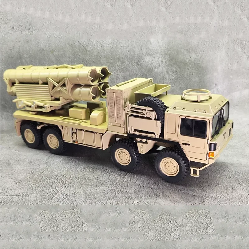 Diecast 1:32 Scale German MAN SX Extreme Multipurpose Tactical Truck Chassis Missile Vehicle Alloy Model Missile Launch Vehicle