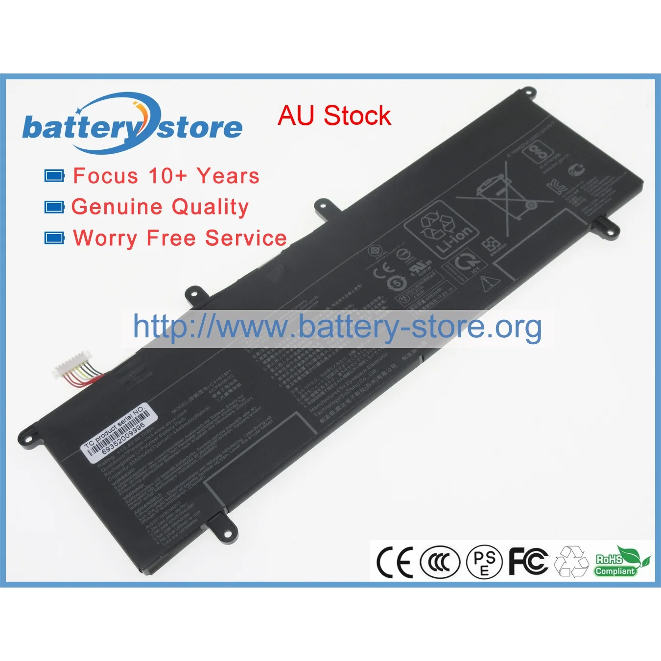 Genuine Original Laptop Batteries for 0B200-03520000,ZenBook Duo UX481,UX481FL,UX481,Duo -BM020R,-BM039T,Duo -BP1505T,15.4V