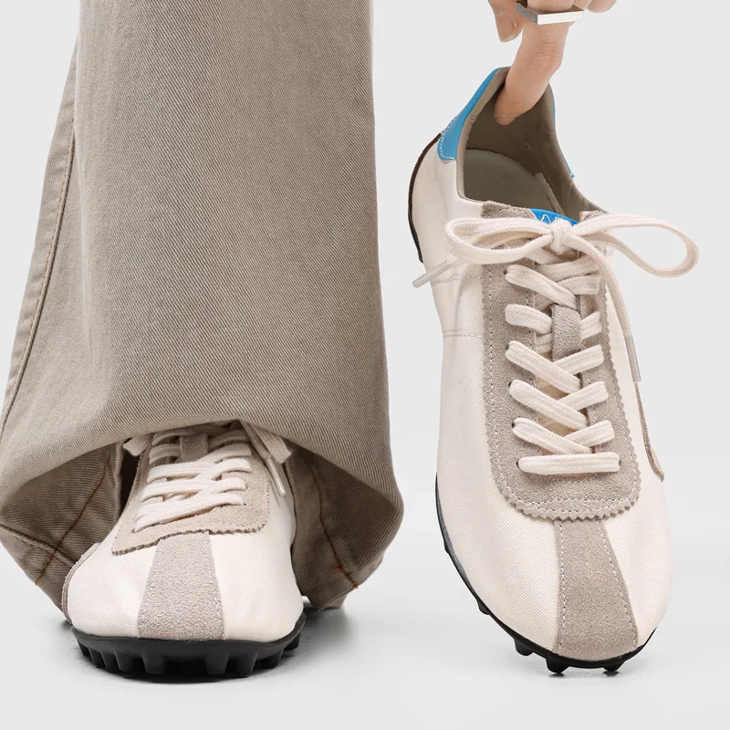 

High-end Retro Men's Shoes Fashion Breathable Comfortable Men's Sneakers and Casual Shoes Jogging Football Shoes Tenis Masculino