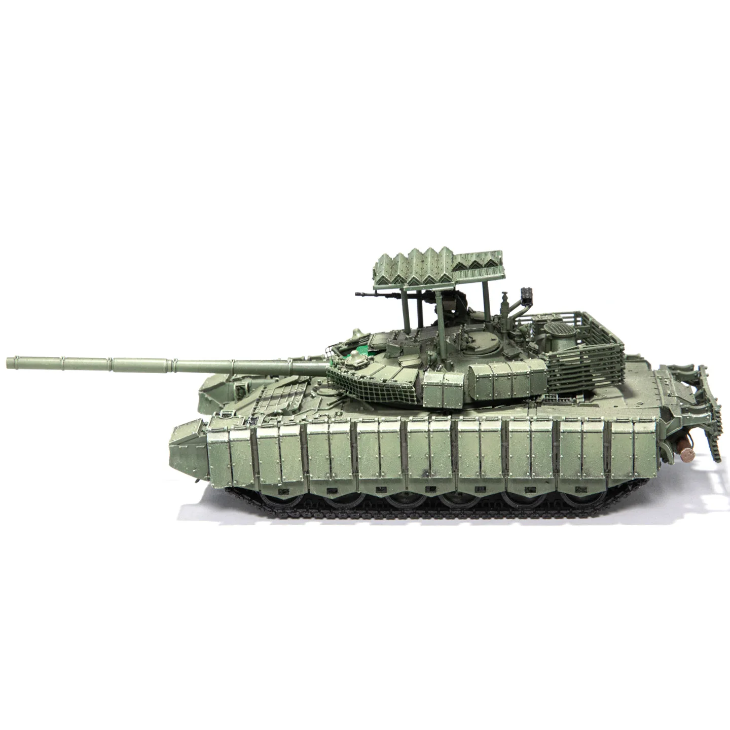 1: 72 5M72150A Russian T-80BVM Tank Model 2023 Relikt ERA Static Finished Product Model view 3