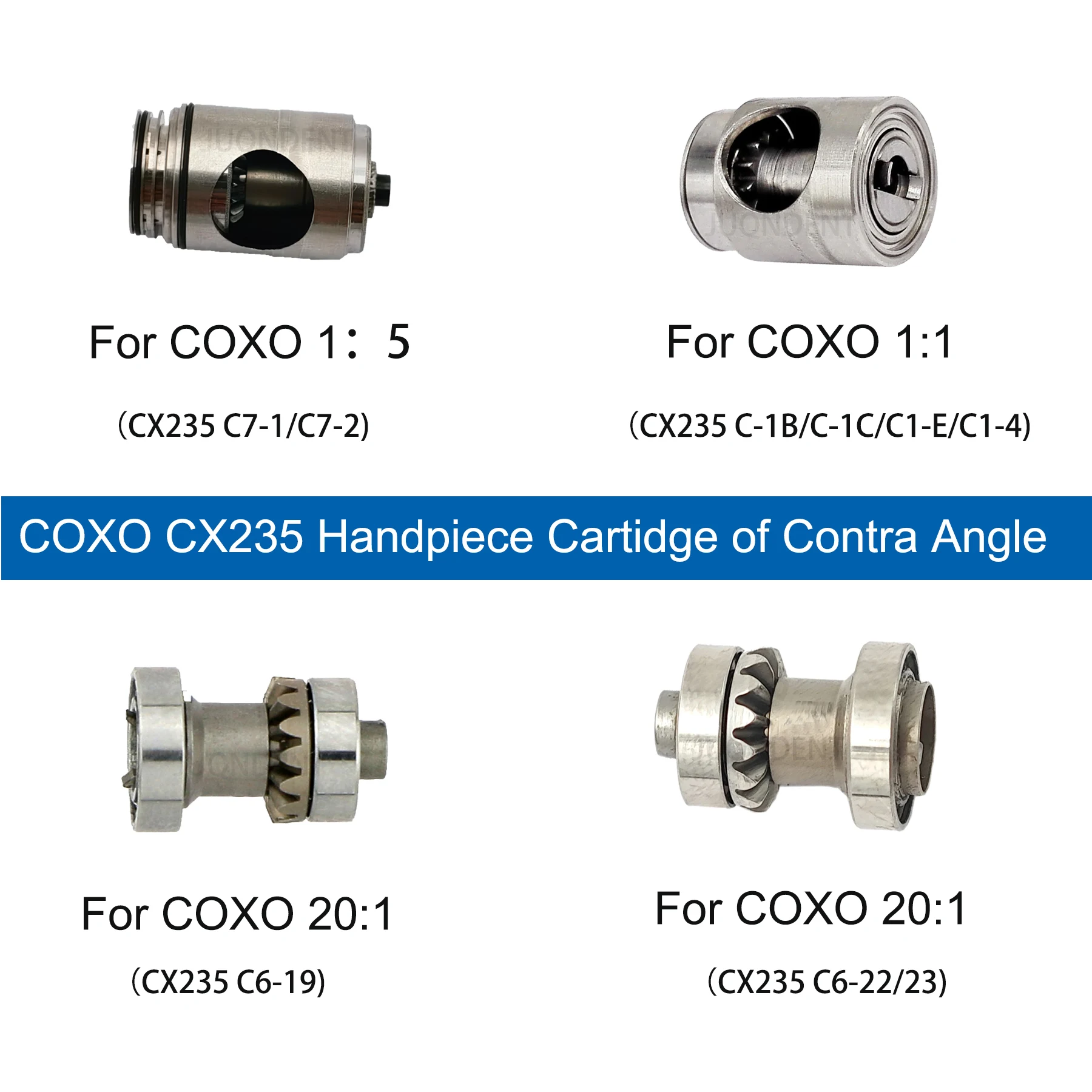 COXO Dental Cartridge Rotor of Contra Angle  for CX235 1:1 1:5 20:1 Handpiece Dentistry Accessories