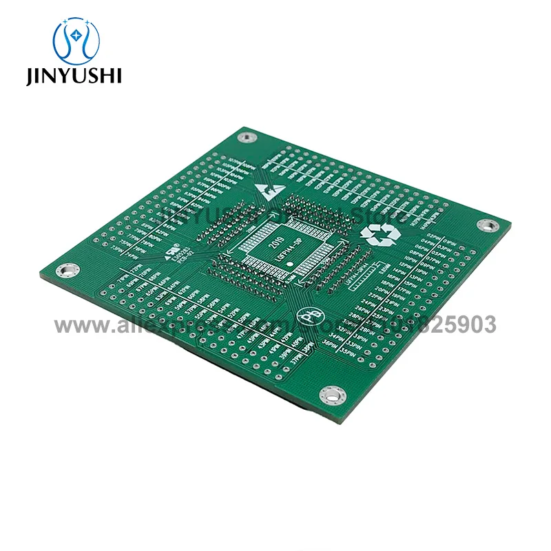 クラムシェル IC51-1444-1354-7 QFP144 ピッチ 0.5 ミリメートル PCB IC 燃焼シートアダプタテストシートテストソケットテストベンチ
