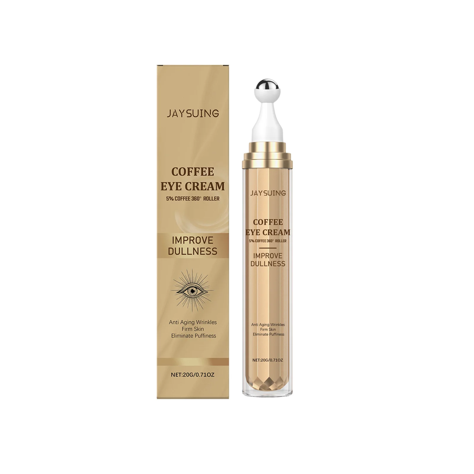 Tightening Eye Cream Reduce Dark Circles Under Eyes Relieve Fine Lines Diminish Dullness Moisturize Hyaluronic Acid Eye Cream
