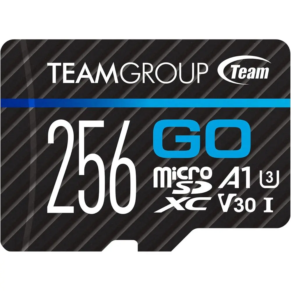 

High-Speed 256GB MicroSD UHS-I U3 V30 Memory Card for 4K Video, Action Cameras, Drones, and Outdoor Vlogging