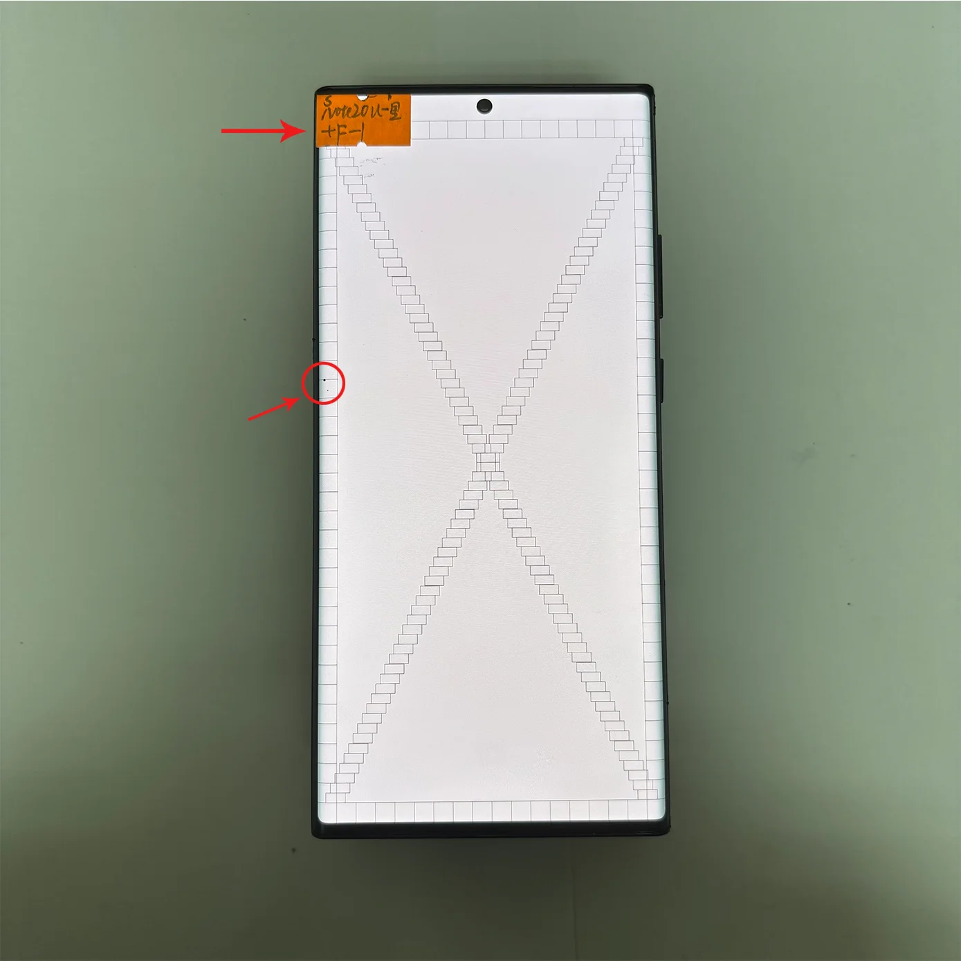 Tested 100% AMOLED For Samsung Note 20 Ultra N986F N985B LCD Defective with Frame Note20U Display Screen Digitizer Replacement - view 5