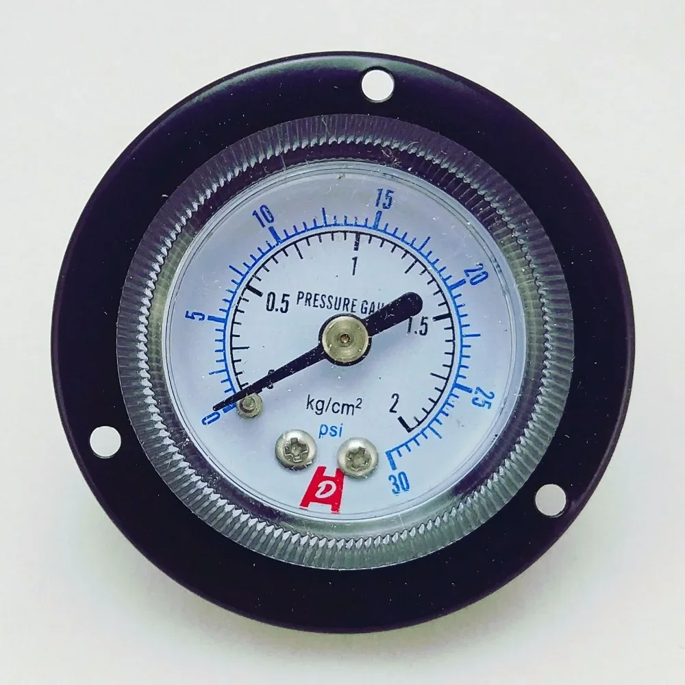 

Y40-ZT 1.5" 40mm dry panel pressure gauge panel manometer ,PT1/8" back thread with front flange