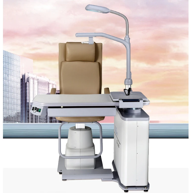 Optics China Low Price Ophthalmic Unit S-600B Ophthalmic Equipment Instrument Unit Combined Table and Chair