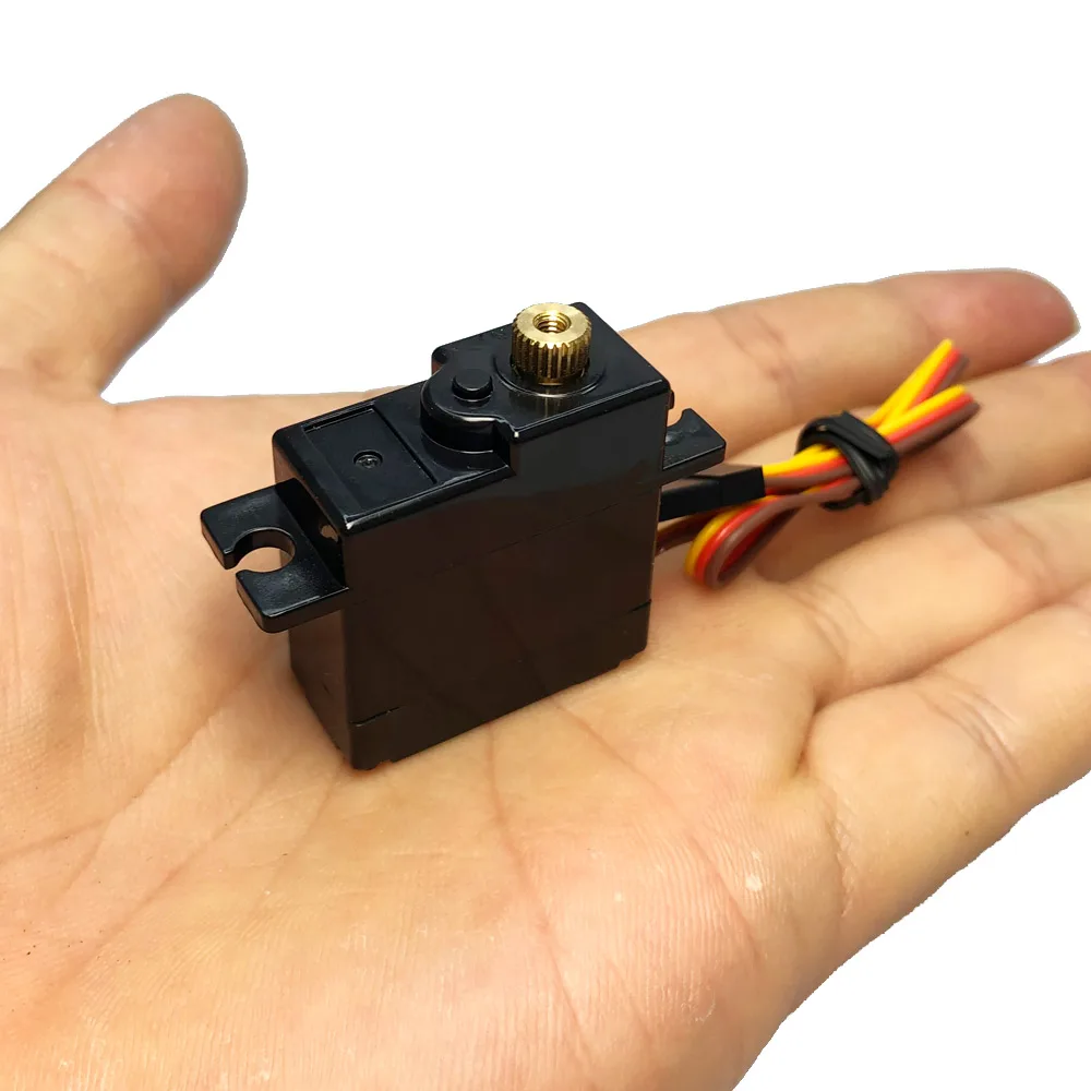 17g Metal Gear Digital Core Servo 3/5 pinos para 1/12 1/14 WLtoys 144001 124019 124018   Avião helicóptero WPL B1/16 B24 C14 C24 RC