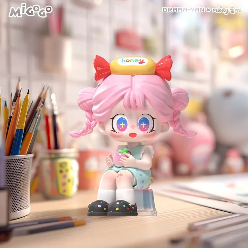 Original Milay Blind Box Miguoguo Serie Mini Trendy Spielzeug Nette Puppe Anime Merchandise Trendy Spielzeug Weihnachten Mädchen Geschenk Ornament