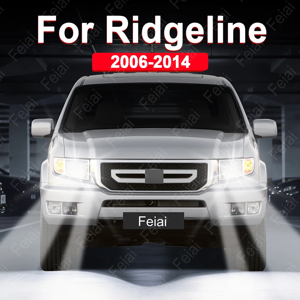 

Светодиодные лампы для фар Honda Ridgeline 2006-2014, аксессуары для фар Ridgeline