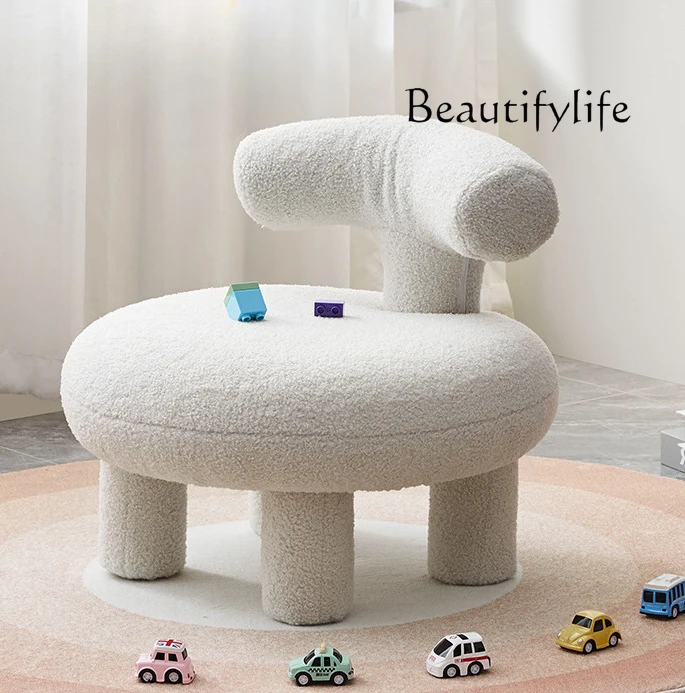 

Sofa Small Sofa Nordic Single Cartoon Cute Creative Plush Lazy Reading Seat