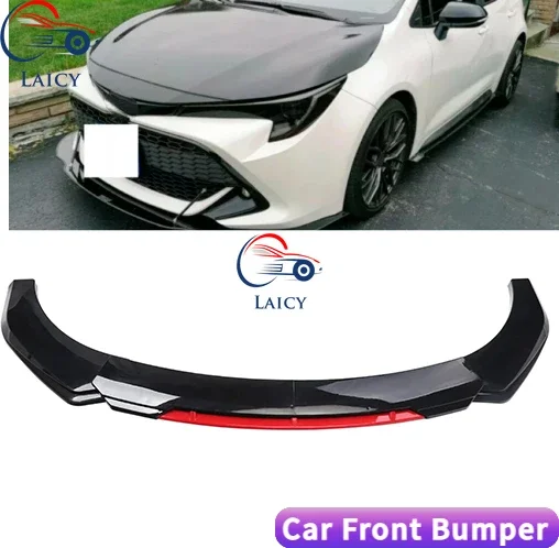 

LAICY For Toyota Corolla Car Front Body Bumper Spolier Lip Chin Diffuser Splitter Air Dam Kit Protector Guard Covers