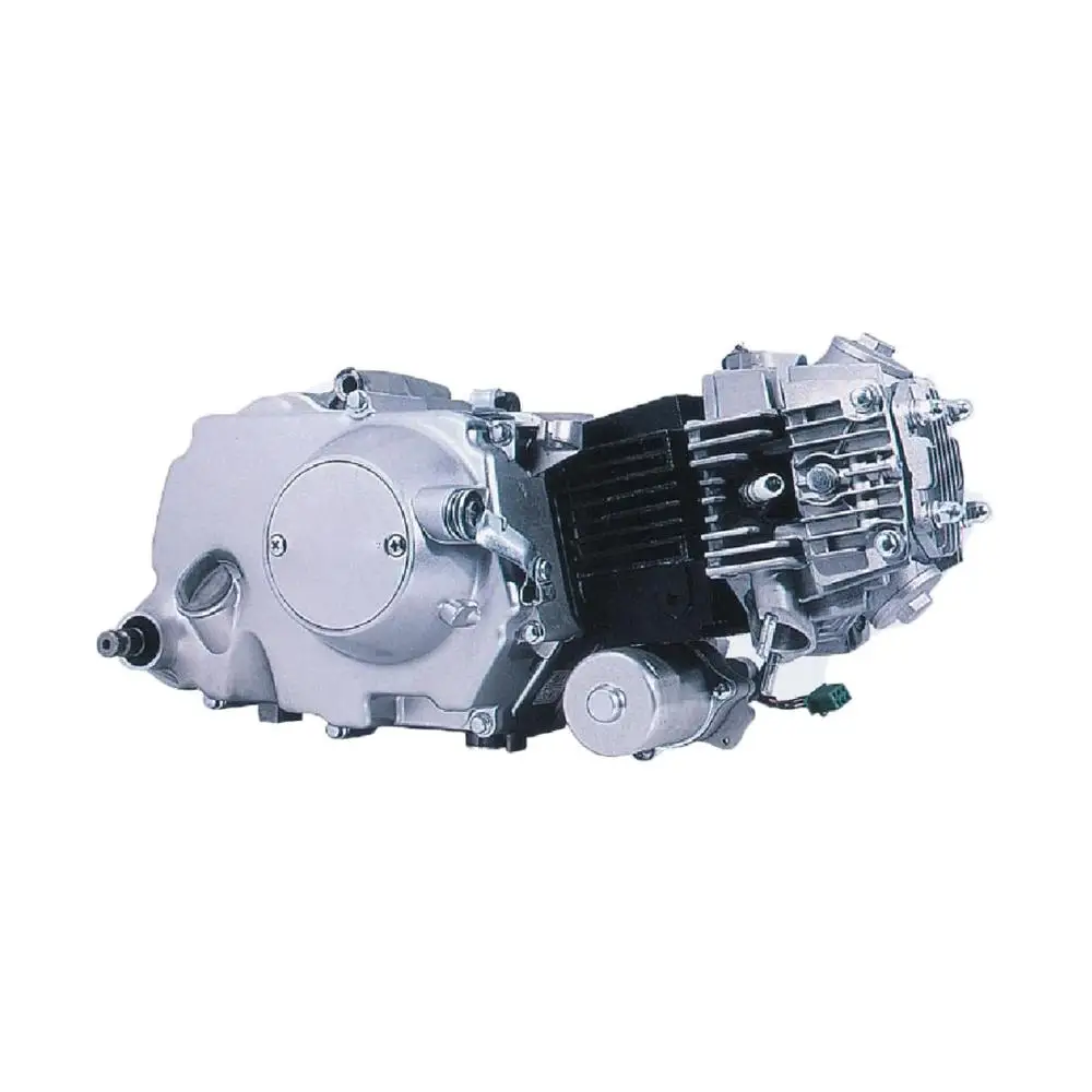 120cc Motorcycle Engine Single Cylinder 4 Stroke Air Cool Engine with Reverse Gear Engine Assembly for ATV Pit Dirt Bikes